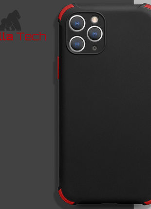 Coque Silicone Shockproof Gorilla Tech Noir Pour Apple iPhone 11 Pro Max