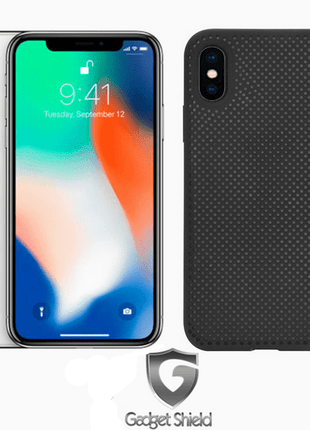 Coque mesh silicone Gadget Shield noir pour Samsung Galaxy A9 2018