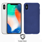 Coque mesh silicone Gadget Shield bleu foncé pour Samsung Galaxy S8 Plus