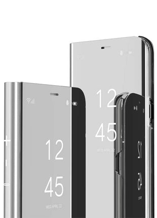 Etui View Cover Interieur Gel Argent Pour Apple iPhone XR