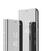 Etui View Cover Interieur Gel Argent Pour Apple iPhone XR