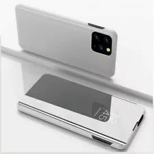 Etui View Cover Interieur Gel Argent Pour Apple iPhone XR