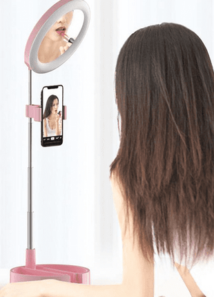 Support Lampe LED Pour Maquillage Avec Support Smartphone (USB)