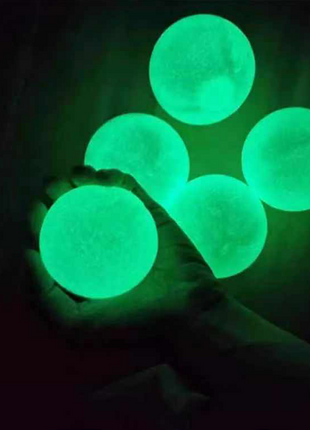 Fluorescent Sticky Wall Balls (pack of 4)