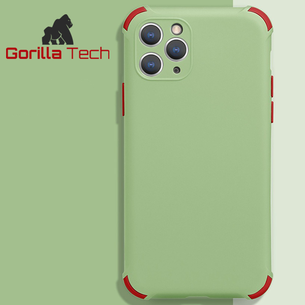 Coque Silicone Shockproof Gorilla Tech Vert Pour Apple iPhone X/XS