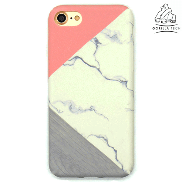 Coque En Gel Triangle Marble Gorilla Tech Pour Apple iPhone X/XS