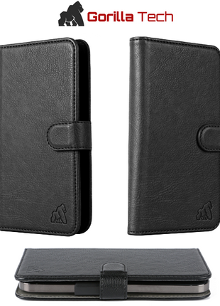 Etui Portefeuille Universel Premium Gorilla Tech Noir 6.5"