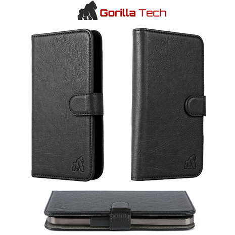 Etui Portefeuille Universel Premium Gorilla Tech Noir 6.9"