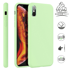 Coque En Silicone Gorilla Tech Vert Qualité Premium Pour Apple iPhone XR