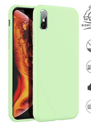 Coque En Silicone Gorilla Tech  Qualité Vert Premium Pour Apple iphone 11 Pro