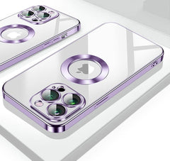 Coque  En Gel Magnetique Gorilla Tech Qualité Premium Effet Chromé  Violet Pour Apple iPhone 13 Pro Max