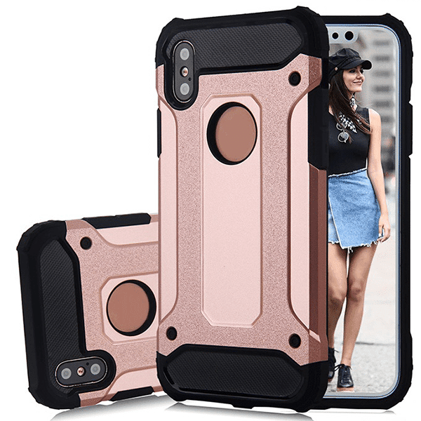 Coque Slim Armor Rose Pour Apple iPhone XR (bulk)