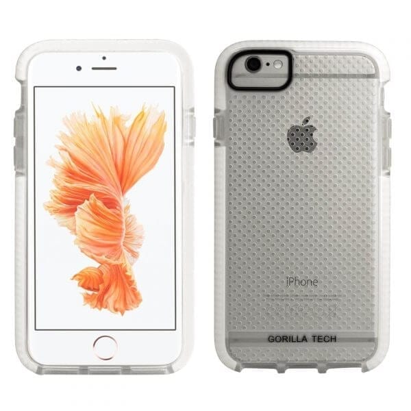 Coque Mesh gel D3O Gorilla Tech  pour Samsung gaalxy S8 blanc