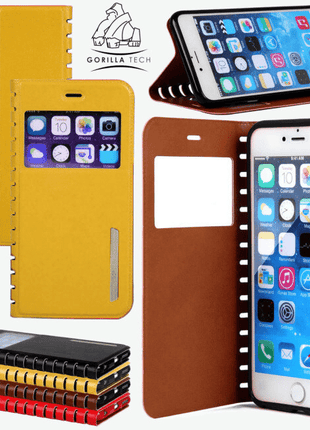 (book) Etui window book Gorilla Tech or pour Apple iPhone 5/5S/SE