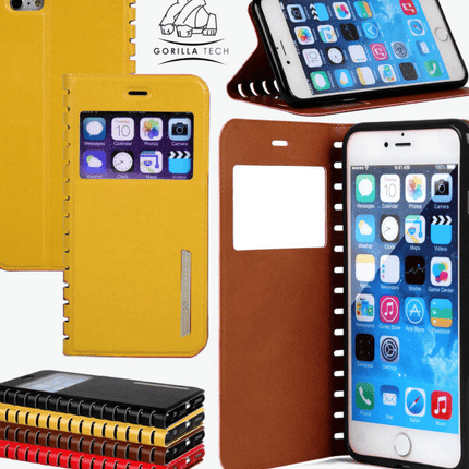 (book) Etui window book Gorilla Tech or pour Apple iPhone 5/5S/SE