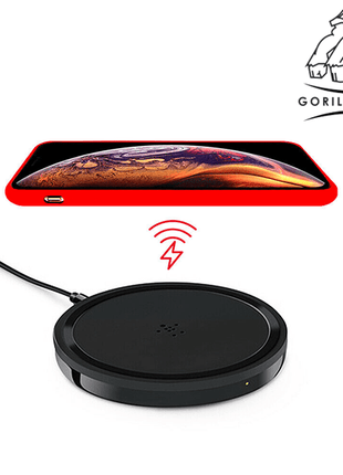 Coque En Silicone Gorilla Tech Noir Qualité Premium Pour Samsung Galaxy S10E