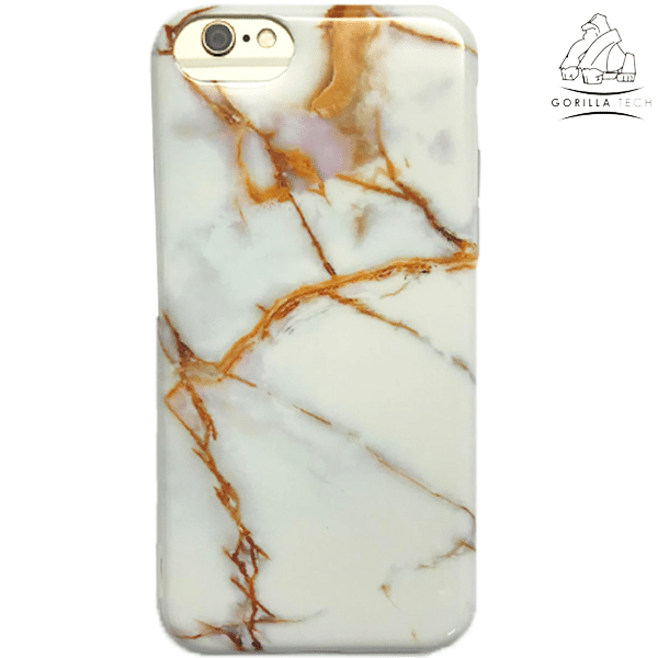Coque en gel white marble granite Gorilla Tech pour Samsung Galaxy S8