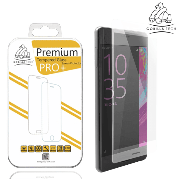 Gorilla Tech premium tempered glass for Sony Xperia X