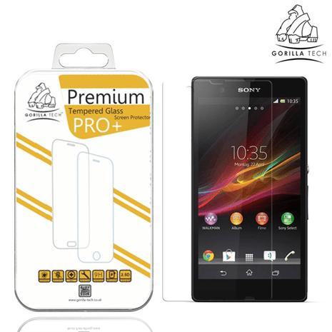 Gorilla Tech premium tempered glass for Sony Xperia Z