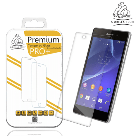 Film en verre Gorilla Tech pour Sony Xperia M2