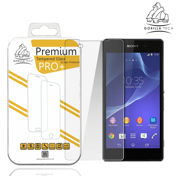 Gorilla Tech premium tempered glass for Sony Xperia Z2