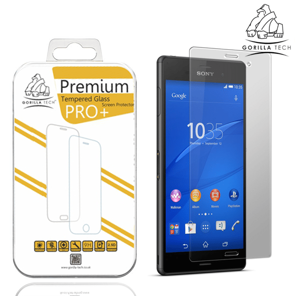 Gorilla Tech premium tempered glass for Sony Xperia Z3