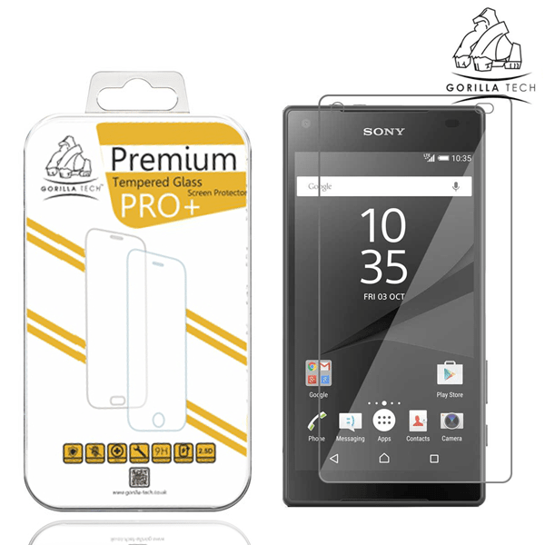 Gorilla Tech premium tempered glass for Sony Xperia Z5